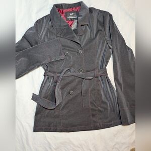Women's Double-Breasted Gray Jacket Medium